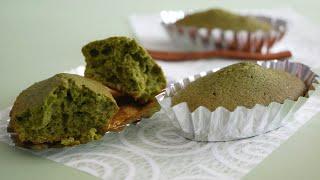 抹茶味のマドレーヌ | Matcha taste Madeleine