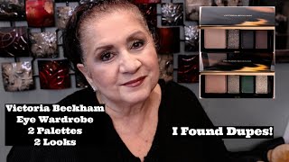 VICTORIA BECKHAM EYE WARDROBE PALETTES VICTORIA AND OLIVE/TRY ON AND I FOUND AMAZING DUPES!