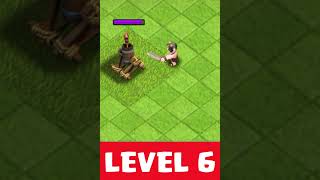 Barbarian Level 1 to Max Animation |Barbarian All Levels - Clash of Clans