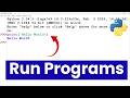 Python Tutorial for Beginners: Run Programs Using Python IDLE