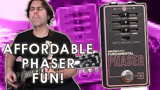 Walrus Audio Fundamental Phaser| Every Phaser I've Ever Loved IN ONE PEDAL! | Stompbox Saturday