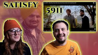 SATISFY | (Sidhu Moose Wala) | Shooter Kahlon - 5911 Records Reaction Request!