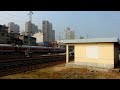 cnr no.1203 passenger train departing from xinyang station 信陽站