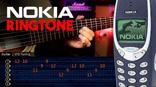 NOKIA 3310 RINGTONE GUITAR TAB Cover Guitarra Christianvib