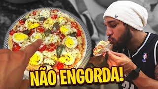 FIZEMOS UMA PIZZA DELICIOSA QUE NÃO ENGORDA!!!