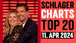 Schlager Charts Top 20 - 11. April 2024