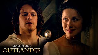 Claire \u0026 Jamie's Beautiful Wedding Night | Outlander