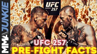 Inside the Numbers: Dustin Poirier vs. Conor McGregor | UFC 257 pre-fight facts