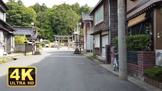 山形県遊佐町の吹浦駅周辺を散策しました【4K】