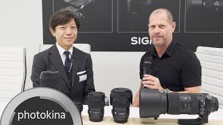 SIGMA Full Frame Camera, L-Mount Alliance and New Lenses - Video Interview