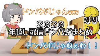 【ぽこピー切り抜き】2020年年越し配信ドンバギまとめ