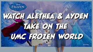 Watch Alethea and Ayden take on the Ultimate Mission Camp Frozen World