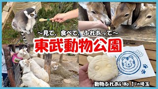 【東武動物公園】動物ふれあいNo 1in埼玉～見てよし！食べてよし！ふれあってよし！～