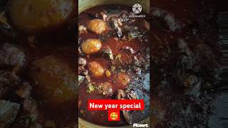 Motton curry #new year special #desi khasi jhola #youtube shorts #desi food 🤪😛🥳