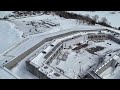 just chilling a relaxing look at lake ontario under ice around kingston ontario 4k