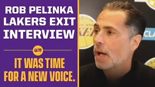Lakers GM Rob Pelinka addresses the firing of Frank Vogel & Lakers' future | CBS Sports HQ