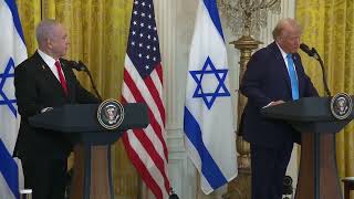 Trump SHREDS Biden During Opening Remarks At Netanyahu Press Conference