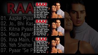 RAAZ Movie All Songs | Best Romantic Audio Songs | Bipasha Basu & Dino Raaz | 90s Super Hit Songs
