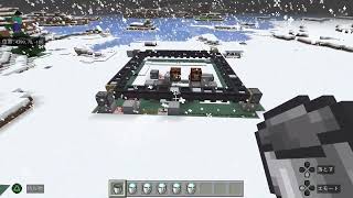 [ #Minecraft B.E.] Infinite Powder Snow Maker! [Auto Set Type] _Unedited