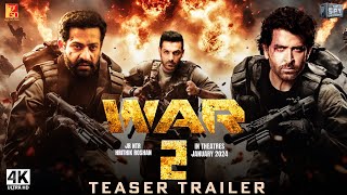 War 2 | Official Trailer | Hrithik Roshan, John Abraham, Jr NTR, Kiara Advani | Fan-Made Trailer