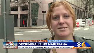 Virginia moves toward marijuana decriminalization