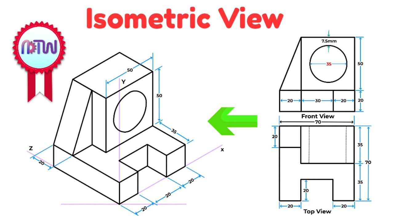 Isometric View How To Construct An Isometric View Of An 41 Off Isometric View How To Construct An Isometric View Of An 41 Off