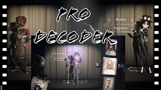 How To Play Decoder Like A PRO! (Identity V Survivor Rank)