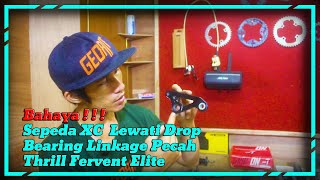 Cara Ganti Bearing Linkage Thrill Fervent Elite | Bahaya Sepeda XC Lewati Drop Bearing Linkage Pecah