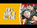 Top 5 Animes Of All Time || Santa anime telugu || #topanime #recommended #trending