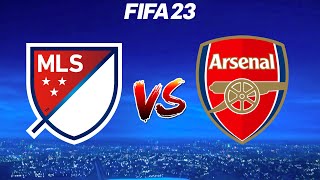 FIFA 23 | MLS All-Stars vs Arsenal - Club Friendly 2023 - Gameplay