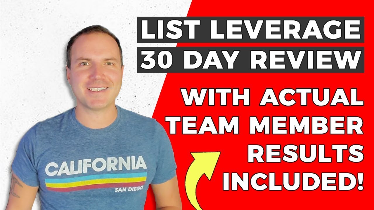 List Leverage Review: 30 Days With My List Leverage Team - YouTube