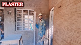 પ્લાસ્ટરના આવા કારીગર નહિ જોયા હોય | plaster kam |@mayur-thakor-vlog gujarati vlog village