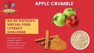 Six by Sixteen - Apple Crumble Recipe