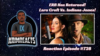 Lara Croft Vs. Indiana Jones Rap Battle REACTION | KrimReacts #728