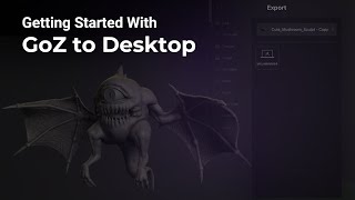 23 - ZBrush for iPad - GoZ (Desktop to iPad and Back)