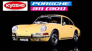 Porsche 911 (901) Champagne Yellow 1/18 Diecast Model Car by Kyosho