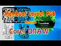 Membuat Layout PCB Dengan Corel Draw (1), Layout Skematik