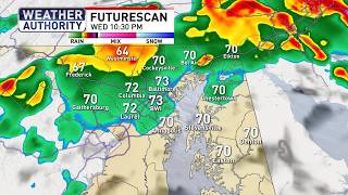 Tracking severe storms across Maryland