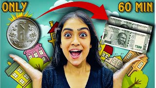 Turning Rs 1 into RS 1,000 in 60 Minutes Challenge 😱