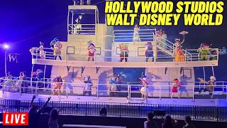 🔴Live Disney's Hollywood Studios Fantasmic at 9pm 10:30pm on Saturday at Walt Disney World 5/23/2026