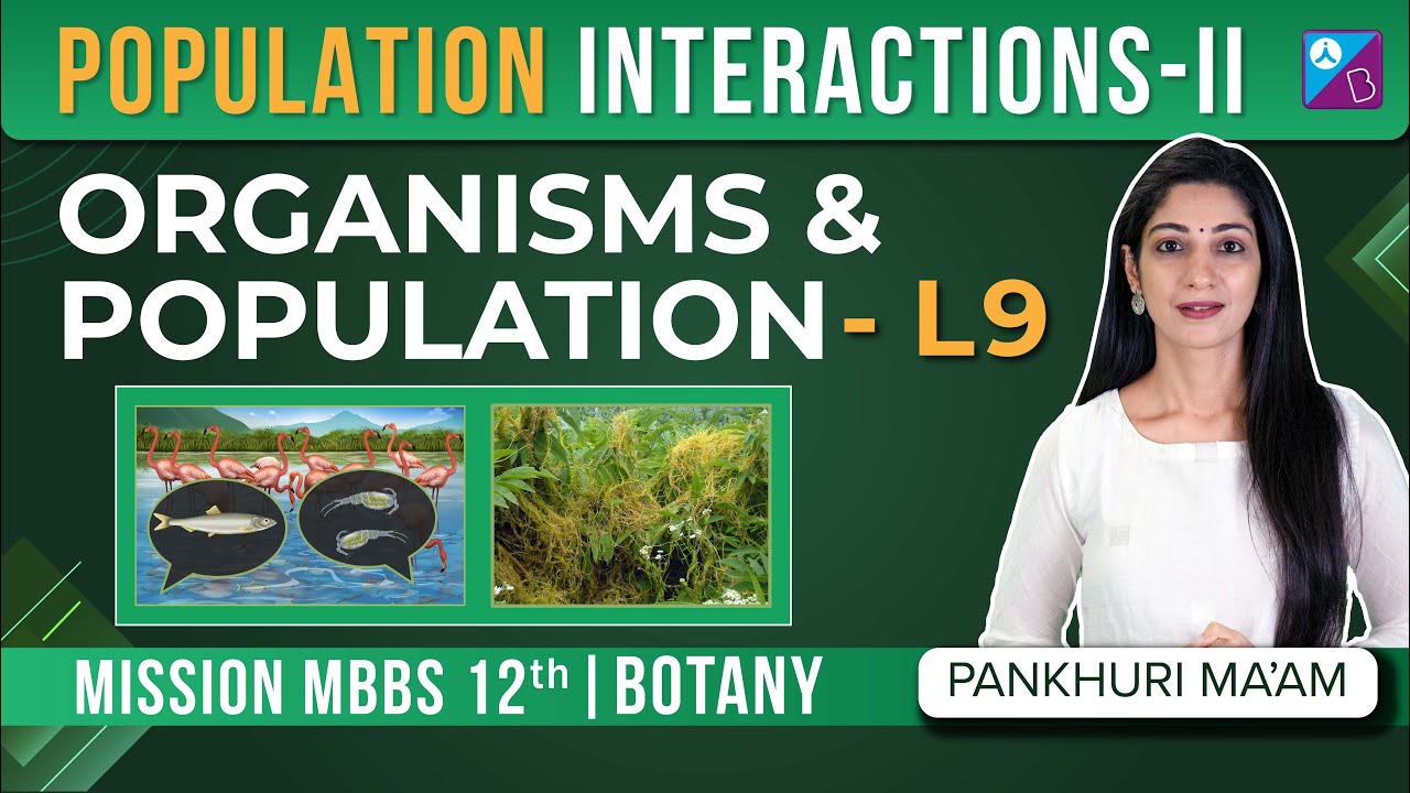 Population Interaction-II Class 12 Biology - Organisms And Population ...