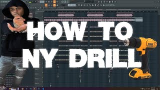 HOW TO MAKE A SAMPLED NY DRILL BEAT FOR KAY FLOCK, KYLE RICHH, DD OSAMA AND MORE