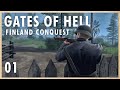 The Continuation war Begins. || Gates of Hell Finland Conquest Ep.1