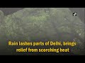 Rain lashes parts of Delhi, brings relief from scorching heat