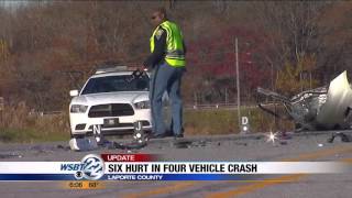 UPDATE: Serious injuries in LaPorte Co. crash