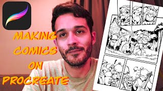 How to draw Comics on Procreate - Digital Artist, Comic Illustrator