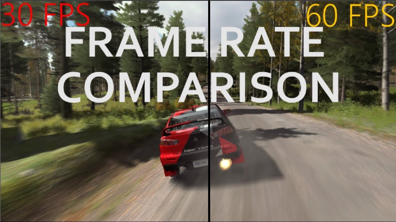 Frame Rate Comparison 60 & 30 FPS - YouTube