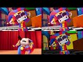 The Amazing Digital Circus Song: WACKY WORLD by ZAMination (2x2 comparison)