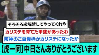 【虎一同】中日さんありがとうございます。【中日ドラゴンズ/阪神タイガース/プロ野球/なんJ反応まとめ・ 2chスレ・5chスレまとめ/VOICEVOX/竜虎同盟/カリステ/2023年9月1日】