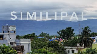 Beautiful Similipal mountain range as seen from traffic square Baripada😍